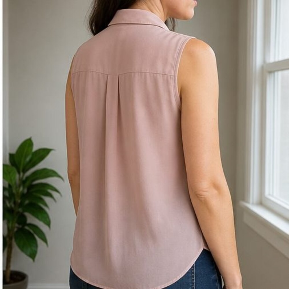 Blush V Neck Top - Picture 3 of 6